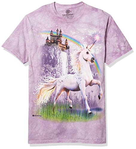 Amazon.com: The Mountain Unicorn Castle Adult T-Shirt, Purple